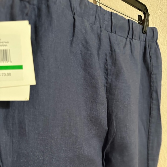 Ellen Tracy linen pants size L - Picture 2 of 8